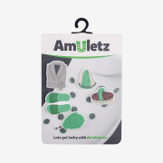 Amulety - ozdoby na topánky Amuletz Relax, renew, refresh mix Coqui