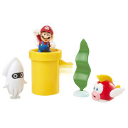 Super Mario Set figúrok dioráma 6 cm