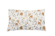Obliečky 120x90 cm (perinka + vankúšik) Lesné zvieratká/béžové Bomimi