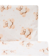 2-dielne posteľné obliečky Love Teddy Bear 90/120 cm beige New Baby