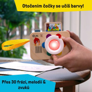 BABY EINSTEIN Hračka interaktivní se zvukem fotoaparát HAPE 6m+