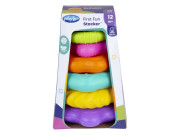 Štruktúrované navliekacie krúžky Playgro