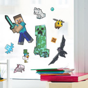 Minecraft samolepky na sklo