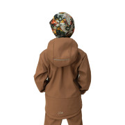 Detská softshellová bunda duo Brown - hnedá Esito