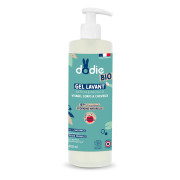 Dodie Organic Detský umývací gél na vlasy, telo a tvár 3v1 (400 ml)