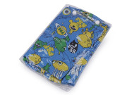 Detská pláštenka s obrázkami červená