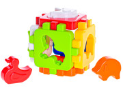 Kocka vkladacia s domácimi zvieratkami 8,5 cm