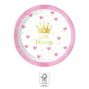 Taniere papierové EKO - Moja malá princezná 20 cm/8 ks