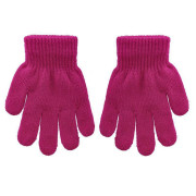 Detské pletené prstové rukavice 4 - 6 rokov