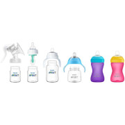 Philips AVENT Cumlík na fľašu Anti-colic pomalý prietok 1 m+, 2 ks