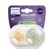 Cumlík Ultrasoft Premium neutral 6-18 m obrázok 2 ks Philips Avent