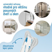 Detský bezpečnostný zámok na posuvné dvere, 2 ks Sipo