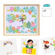 Maľovanie prstovými farbami Level 2 Umelec 30 listov