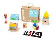 Edukačný box Baby 0–6 mesiacov 6 ks