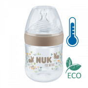 For Nature fľaša s kontrolou teploty 150 ml Nuk