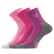 Ponožky detské anatomicky tvarované Barefootik dievčenské mix B (3 páry)