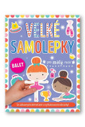 Veľké samolepky pre malé ruky Balet