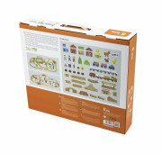 Drevená vláčikodráha 90 ks Viga