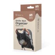 Uni sieťová taška na kočík čierna Sipo