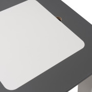 Detský stôl a stoličky Leaf Grey Baby Mix