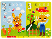 Čísla - Napíš, smaž, zopakuj