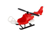 Vrtuľník/helikoptéra plast červený