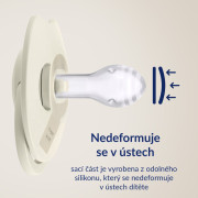 Cumlík silikónový dynamický Prime 0-6 m 1 ks Lovi