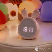 Budík zajac biely Mary's