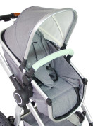 Poťah na madlo kočíka na suchý zips Emitex