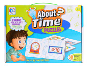 Puzzle "Povedz čas" 30 ks