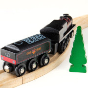 Drevená replika lokomotívy Black 5 engine Bigjigs Rail