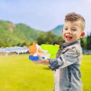 Vodná pištoľ striekacia plast 30 cm 2 farby