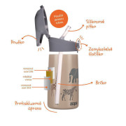 Termoska na pitie s náustkom 400 ml Zopa