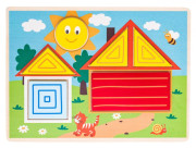 Didaktická vkladačka s tvarmi