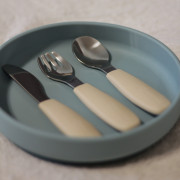 Súprava príborov z nerezovej ocele Take&Match 12 m+ Petite & Mars