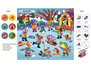 101 vecí na hľadanie a nalepovanie Zima