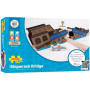 Most vrak lode Bigjigs Rail