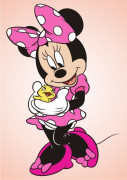 Obrázok pre pieskovanie 23 x 33 cm Minnie