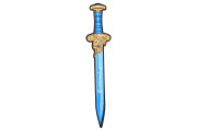 Meč penový Viking 52 cm