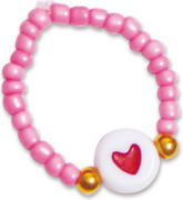 Kreatívna súprava Výroba šperkov Perlové prstene 10 ks Janod Atelier