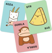 Taco, mačka, koza, syr, pizza