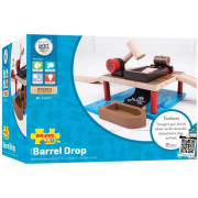 Nakladanie barelov Bigjigs Rail