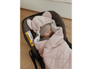 Fusak/zavinovačka/deka do autosedačky Vintage Animals Sky Blue Sleepee