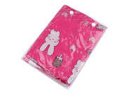 Detská pláštenka s obrázkami dinosaurus zelená