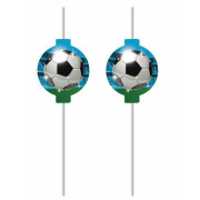 Slamky papierové EKO "Futbal" 4 ks