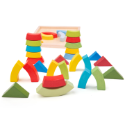 Drevené skladacie oblúky a trojuholníky Bigjigs Toys