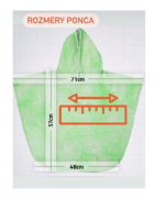 Detské pončo Frutti Slipstop