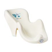 Lehátko na kúpanie plastové Tega Psík a mačička žltá