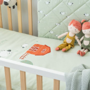 2-dielny bavlnený set do postieľky 0 m+ bonjourbébé