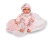 Realistická bábika s mäkkým látkovým telom 27 cm Petit 12443 Antonio Juan